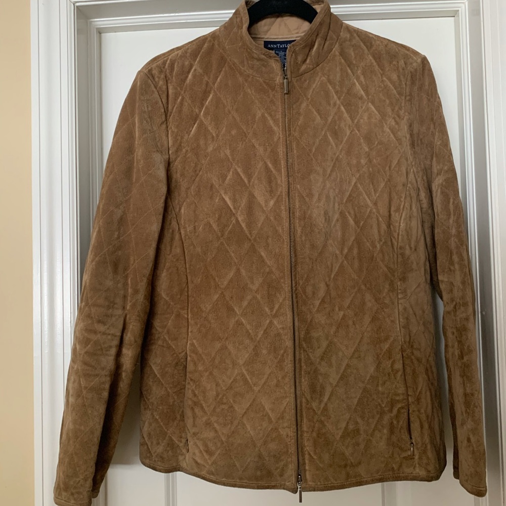 Ann Taylor Suede Jacket